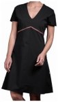 Tatonka Lajus Womens Dress, dark black, Grï¿½ï¿½e 44