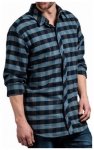 Tatonka Malte Mens LS Shirt, blue green, Grï¿½ï¿½e XL