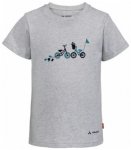 VAUDE Kids Lezza T-Shirt, grey-melange, Grï¿½ï¿½e 110/116