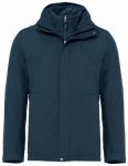 VAUDE Mens Caserina 3in1 Jacket II, dark sea uni, Grï¿½ï¿½e S