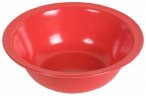 Waca Melamin Schüssel groß, rot, Grï¿½ï¿½e 23,5 cm