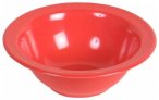 Waca Melamin Schüssel klein, rot, Grï¿½ï¿½e 16,5 cm