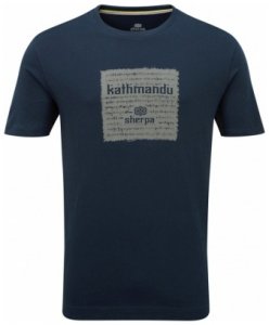 Sherpa Adventure Gear Kathmandu Tee, rathee/monsoon grey, Größe S