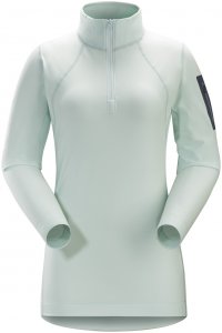 Arcteryx Damen Rho LT Zip Shirt Blau XS