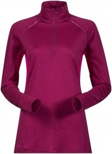 Bergans Damen Barlind Half Zip Lila L
