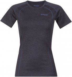 Bergans Damen Fjellrapp Tee Blau XS