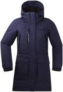Bergans Damen Granitt Down Mantel Blau XL