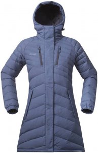 Bergans Damen Svolvaer Down Mantel Silber S