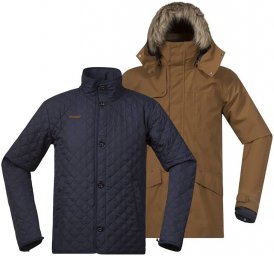 Bergans Herren Aune 3in1 Jacke Braun XL