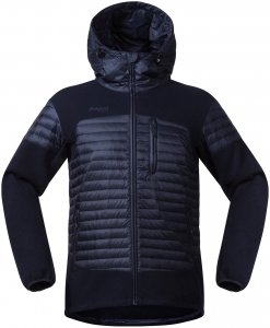 Bergans Herren Osen Down/Wool Jacke Blau L