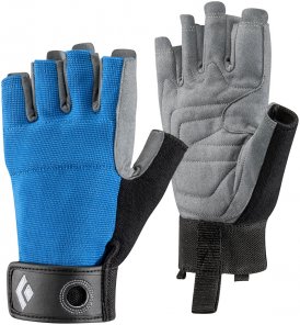 Black Diamond Crag Half-Finger Handschuh Blau