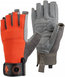 Black Diamond Crag Half-Finger Handschuh Rot