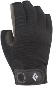 Black Diamond Crag Half-Finger Handschuh Schwarz L