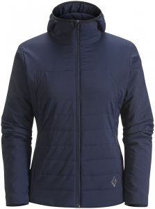 Black Diamond Damen First Light Hoodie Blau S