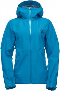 Black Diamond Damen Liquid Point Shell Jacke Blau XL