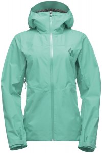Black Diamond Damen Liquid Point Shell Jacke Grün L