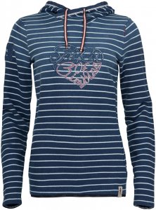 Chillaz Damen Crossneck Hoodie Blau XS