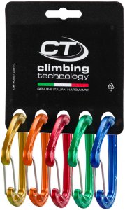 Climbing Technology Fly-weight Evo Pack of 5 pcs Grau