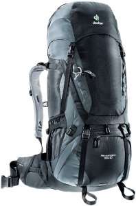 Deuter Aircontact 55+10 Rucksack Schwarz