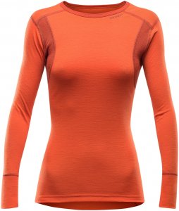 Devold Damen Hiking Longsleeve Rot S