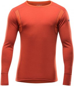 Devold Herren Hiking Longsleeve Rot L