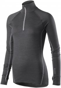 Houdini Damen Airborn Zip Longsleeve Schwarz M