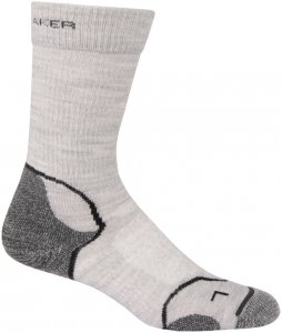 Icebreaker Damen Hike+ Light Crew Grau 42, 43, 41