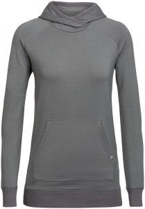Icebreaker Damen Mira Pullover Hoodie Braun L