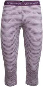 Icebreaker Damen Oasis Diamond Line Leggings Lila XS