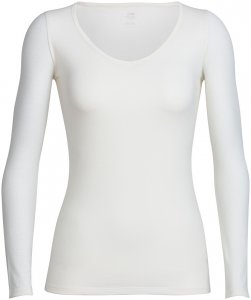 Icebreaker Damen Siren LS Sweetheart Weiß M