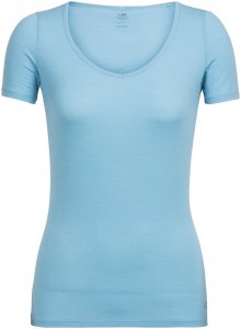 Icebreaker Damen Siren SS Sweetheart Blau M