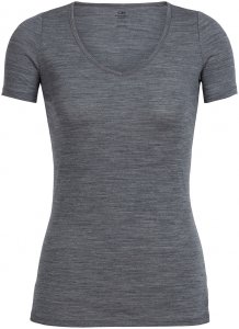 Icebreaker Damen Siren SS Sweetheart Grau XS