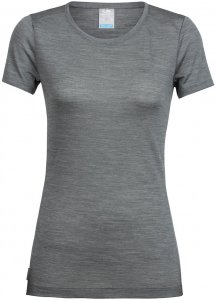 Icebreaker Damen Sphere Low Crewe T-Shirt Braun XS