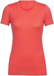 Icebreaker Damen Tech Lite Low Crewe T-Shirt Rot XS