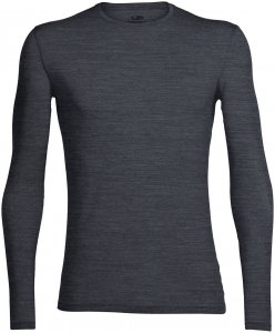 Icebreaker Herren Anatomica LS Crewe Grau XXL