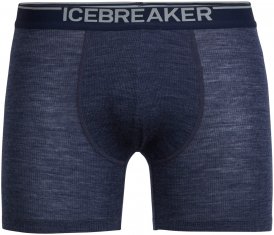 Icebreaker Herren Anatomica Rib Boxers Blau XL