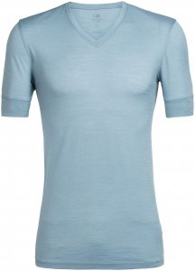 Icebreaker Herren City Lite V T-Shirt Blau XS