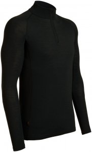 Icebreaker Herren Everyday LS Half Zip Schwarz XL