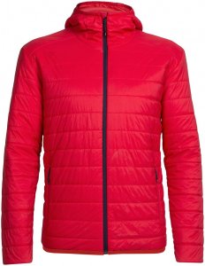 Icebreaker Herren Hyperia Hooded Jacke Rot M