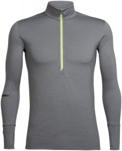 Icebreaker Herren Incline LS Longsleeve Half Zip Braun S