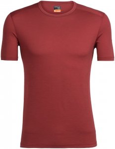 Icebreaker Herren Oasis SS Crewe Rot XL