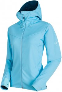 Mammut Damen Ultimate V SO Hooded Jacke Blau XS