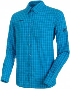 Mammut Herren Lenni Longsleeve Hemd Blau S