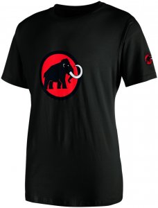 Mammut Herren Mammut Logo T-Shirt Schwarz M