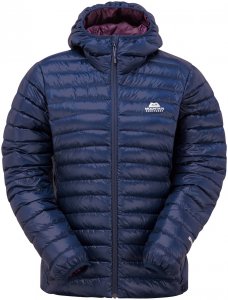 Mountain Equipment Damen Arete Hooded Jacke Blau L
