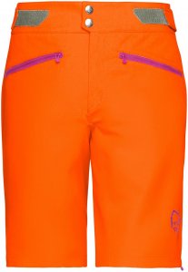 Norrona Damen Fjora Flex 1 Lightweight Shorts Orange XS