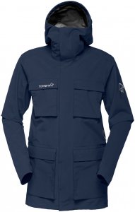 Norrona Damen Svalbard GTX Jacke Blau M