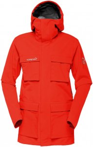 Norrona Damen Svalbard GTX Jacke Rot L