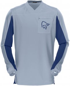 Norrona Herren Fjora Equaliser LS Grau XL
