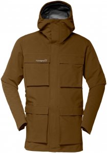 Norrona Herren Svalbard GTX Jacke Braun XL
